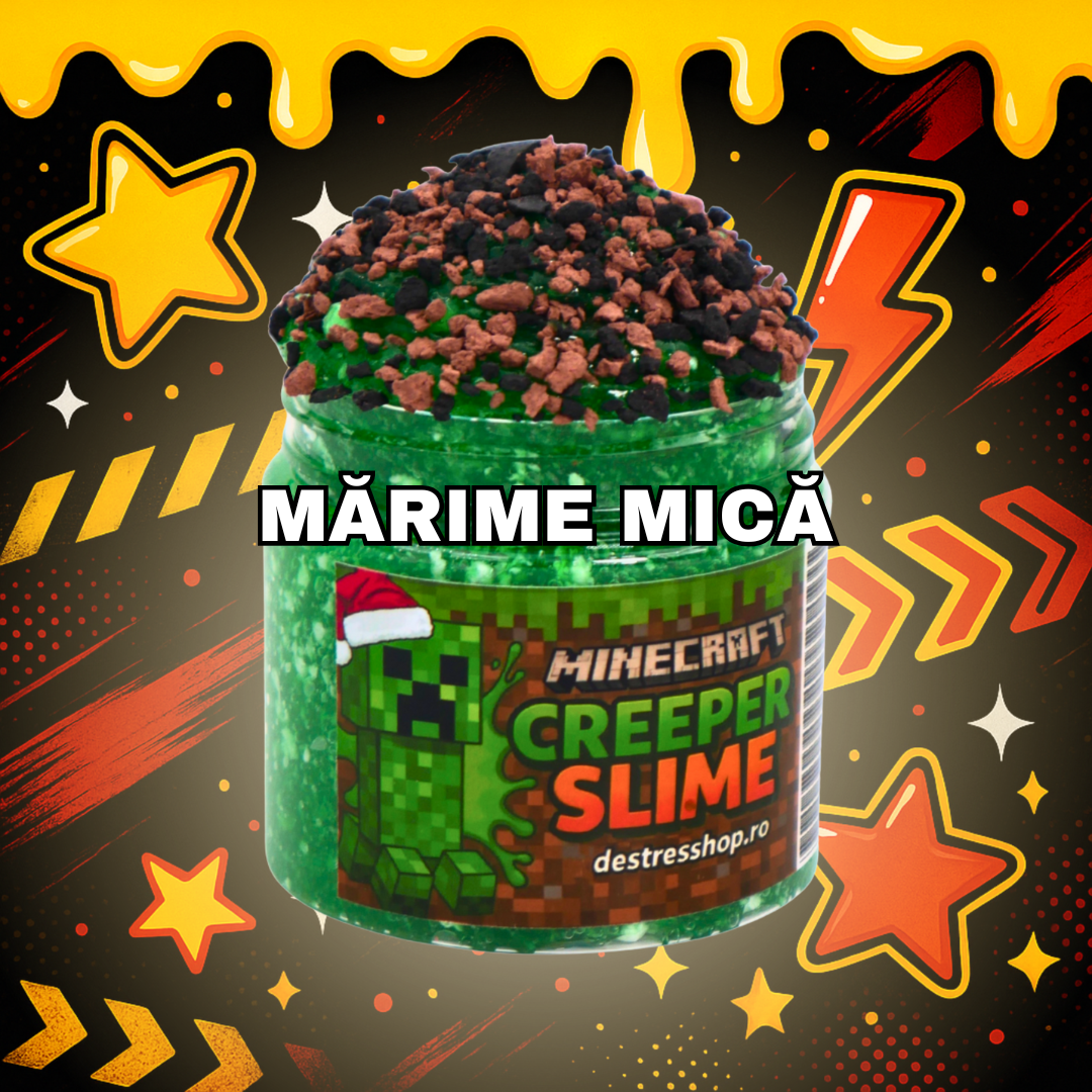 MINECRAFT CREEPER CRĂCIUN SLIME