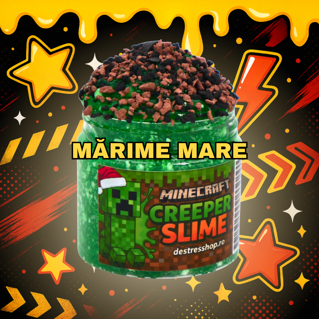 MINECRAFT CREEPER CRĂCIUN SLIME