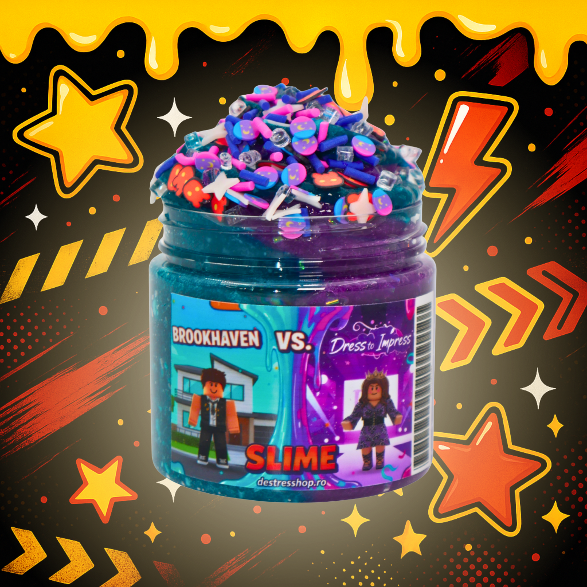 BROOKHEAVEN VS DRESS TO IMPRESS SLIME