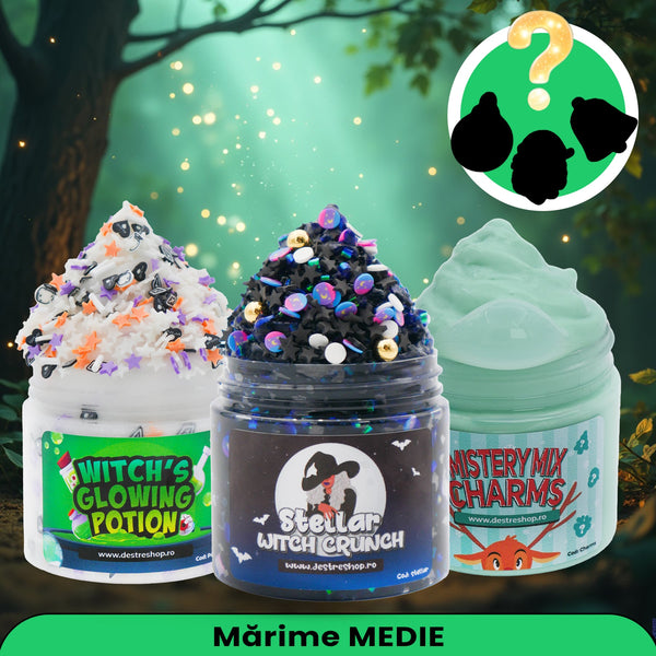 Pachet Witch's Spells - 3 SLIMES MEDII + CARMS EXTRA